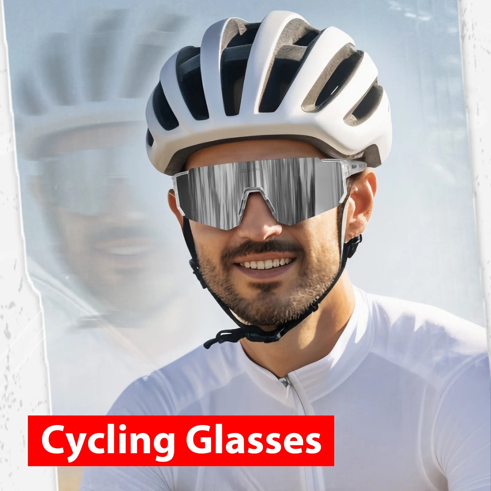 Lunettes vélo UV400 outdoor — image 3